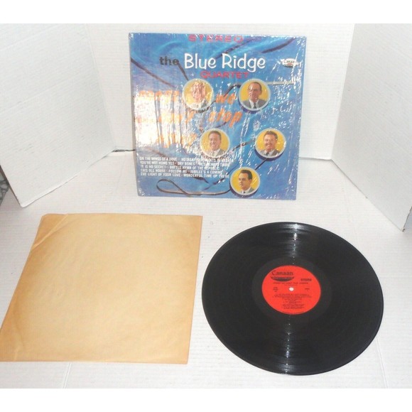 The Blue Ridge Quartet - Songs We Can't Stop Singing 12" Vinyl LP Canaan Records - Picture 2 of 5